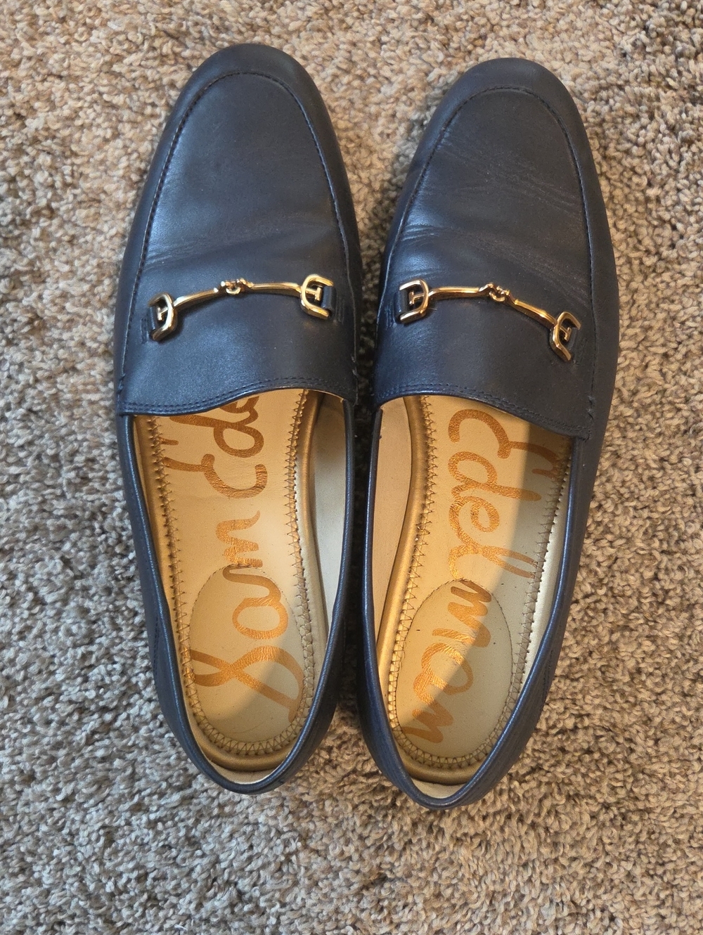 Sam Edelman Women's Loraine Loafers-Navy